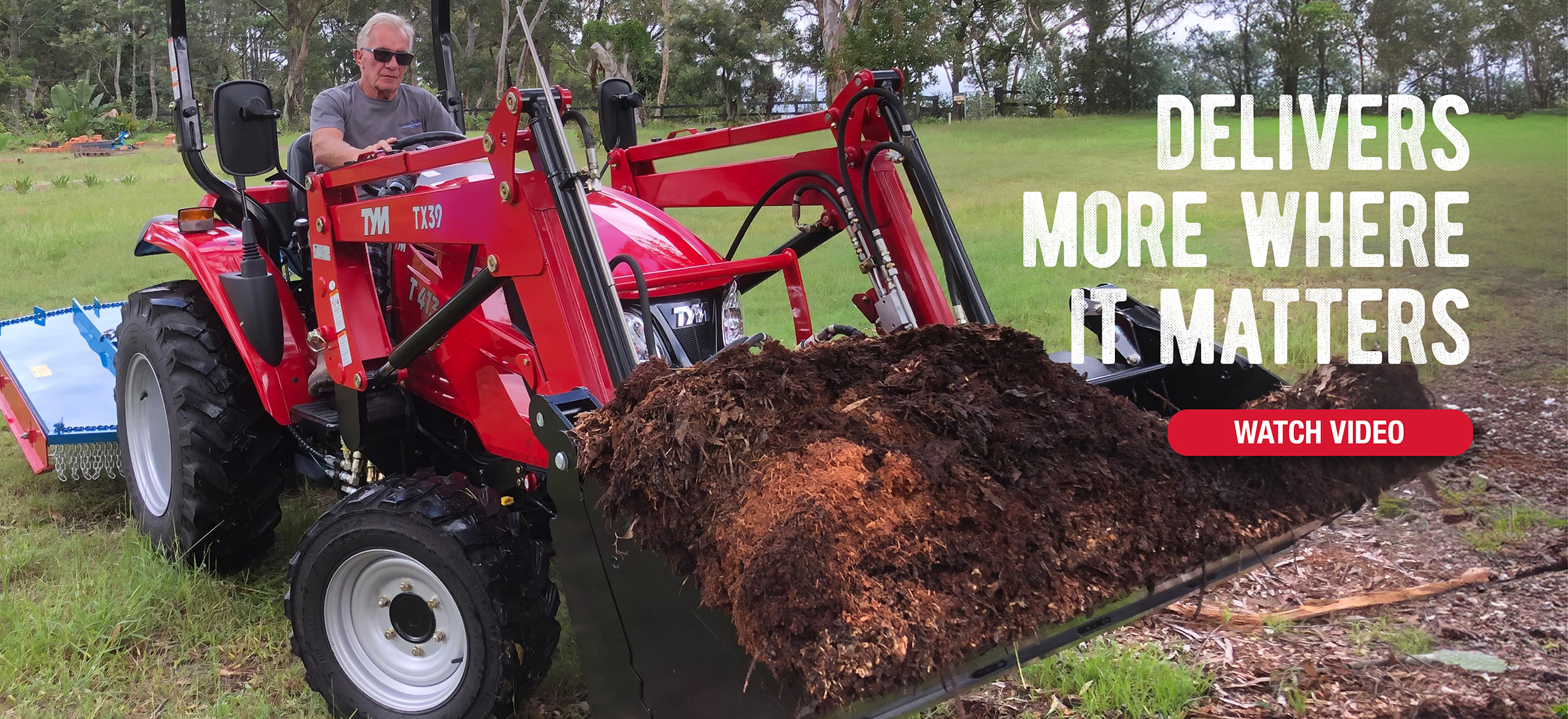 TYM T413 ROPS Tractor